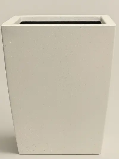 Kare Beton Saksı No 4 Ø44cm Beyaz -  Saksilar - Lalezar Botanik